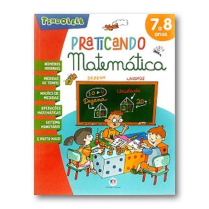 CARTILHA DOMÉSTICA - TINDOLELÊ - PRATICANDO MATEMÁTICA - 7 a 8 ANOS