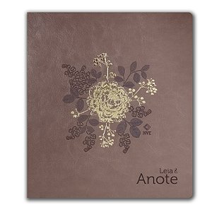 BÍBLIA NVT LEIA E ANOTE Letra normal CAPA LUXO FENDI