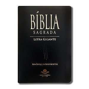 BÍBLIA NTLH065LGI Letra gigante CAPA PRETO NOBRE