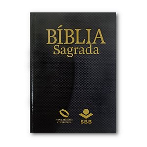 BÍBLIA NA043LM Letra maior CAPA DURA PRETA ÍNDICE