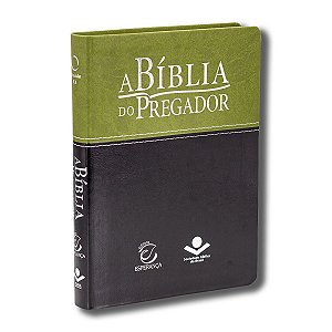 BÍBLIA DO PREGADOR, A Letra normal CAPA PU VERDE/PRETA