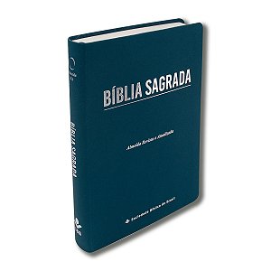 BÍBLIA RA065LGIE Letra gigante ED. ECONÔMICA CAPA AZUL MARINHO