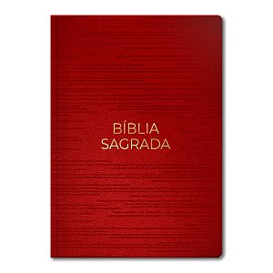 BÍBLIA NVT Letra gigante CAPA LUXO VERMELHA