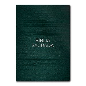 BÍBLIA NVT Letra gigante CAPA LUXO VERDE