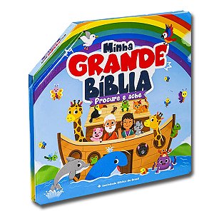 MINHA GRANDE BÍBLIA TNL583PMGB CAPA DURA ILUSTRADA, PROCURE E ACHE