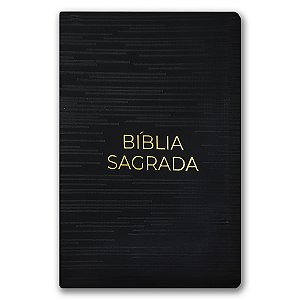 BÍBLIA NVT Letra gigante CAPA LUXO PRETA