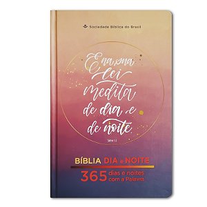BÍBLIA NA063BDN DIA E NOITE Letra normal CP DURA LETTERI