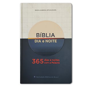 BÍBLIA NA063BDN DIA E NOITE Letra normal CP DURA ILUSTRADA AZUL