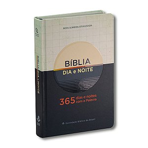 BÍBLIA NA063BDN DIA E NOITE Letra normal CAPA DURA ILUSTRADA AZUL