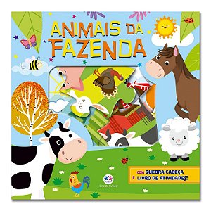 ANIMAIS DA FAZENDA - PARA LER E MONTAR