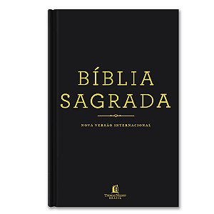 BÍBLIA NVI Letra normal CAPA DURA PRETA