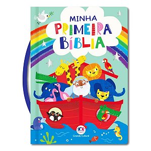 MINHA PRIMEIRA BÍBLIA ALMOFADADA COM ALÇA