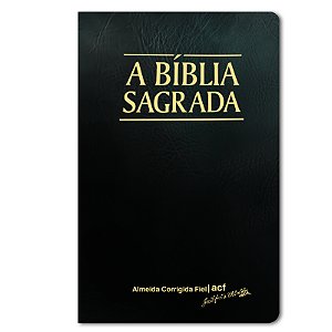 BÍBLIA SLIM PLUS Letra normal CP BROCHURA PRETA