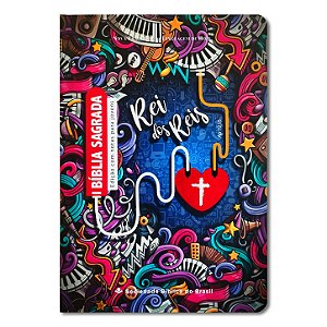 BÍBLIA NTLH061BJ JOVEM Letra normal CAPA SEMIFLEX ILUSTRADA CORAÇÃO