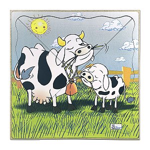 ANIMAIS E FILHOTES GIGANTE: VACA