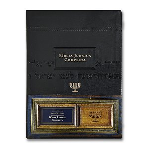 BÍBLIA JUDAICA COMPLETA Letra normal CAPA LUXO PRETA