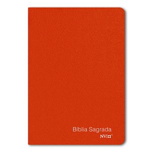BÍBLIA NVI SLIM COMPACTA Letra normal CAPA LUXO CITRUS - Edição de bolso