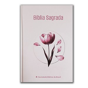 BÍBLIA NA63ECO ECONÔMICA Letra Normal CAPA DURA TULIPA