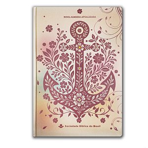 BÍBLIA NA063MLV MISSIONÁRIA Letra Normal COM REFERÊNCIAS CAPA DURA ÂNCORA - palavras de Jesus em vermelho
