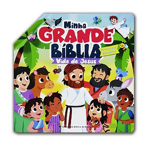 MINHA GRANDE BÍBLIA - VIDA DE JESUS TNL583PMGB2 CAPA DURA ILUSTRADA - procure e encontre