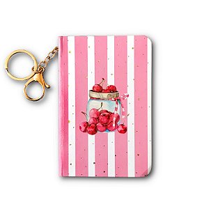 BÍBLIA NVT CHAVEIRO Letra normal CAPA DURA CHERRY - Edição bolso