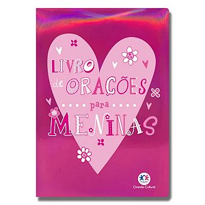 LIVRO DE ORAÇÕES PARA MENINAS - capa almofadada