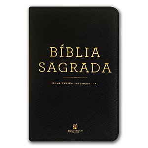 BÍBLIA NVI POCKET Letra normal CAPA LUXO PRETA