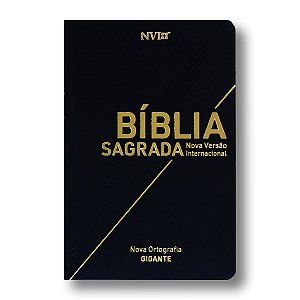 BÍBLIA NVI LETRA GRANDE PRETA