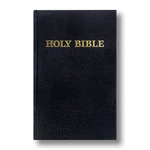 HOLY BIBLE KING JAMES 1AP COMFORT TEXT PRETA