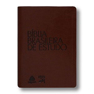BÍBLIA BRASILEIRA DE ESTUDO MARROM