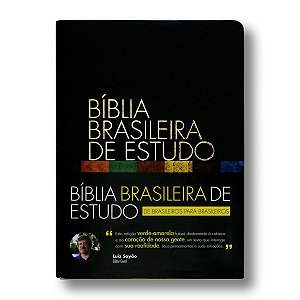 BÍBLIA BRASILEIRA DE ESTUDO PRETA