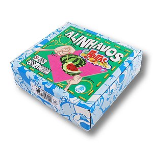 ALINHAVOS FRUTAS 10 placas caixa cartonada