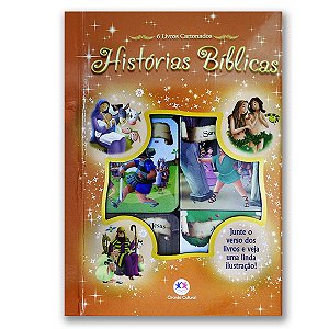 BOX 6 - HISTÓRIAS BÍBLICAS COM 6 UNIDADES DE MINILIVROS CARTONADOS