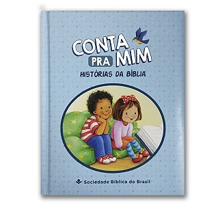 CONTA PRA MIM CAPA AZUL - página inicial em branco para o carimbo do pezinho do bebê