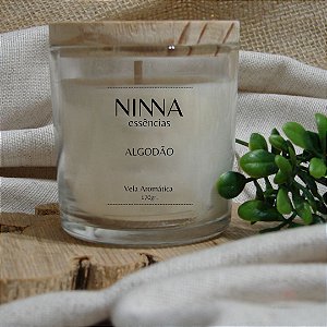 Vela Aromática 180gr - Essência Algodão