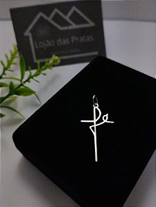 *Pingente Fé em prata 925*