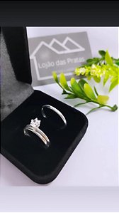 *Aliança Tradicional 0,2mm lisa em prata 925*