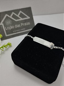*Pulseira infantil 15cm em prata 925*