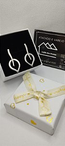 *Brinco longo em prata 925*