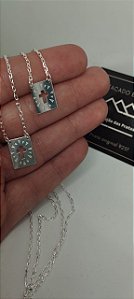 *Escapulário CRUZ - 70cm em prata 925*