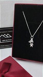 *Corrente e Pingente menino em prata 925