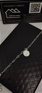 *Pulseira São Bento 18cm em prata 925*