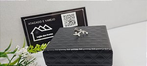 *Piercing Furo com Pedras em Prata 925*