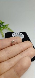 Piercing Fake com estrela do mar em prata 925