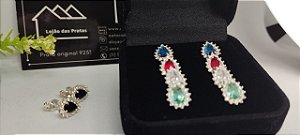 *Brinco Gota prata em prata 925*