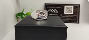 *Anel Dedeira Quicksilver em prata 925*