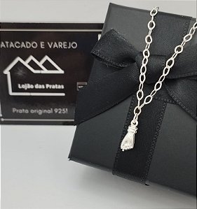 Pulseira com Fíga em prata 925 - Adulto e Infantil *Atacado e Varejo*