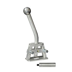 Alavanca de engate rapido - 30cm + 10cm - Alumínio sem pintura
