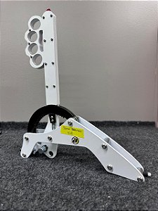 PROMOÇÃO - Alavanca de freio Modelo Soco Ingles BRANCO - COM DEFEITO DE PINTURA - N.2