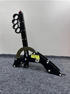 PROMOÇÃO - Alavanca de freio Modelo Soco Ingles PRETO - COM DEFEITO DE PINTURA - N.1